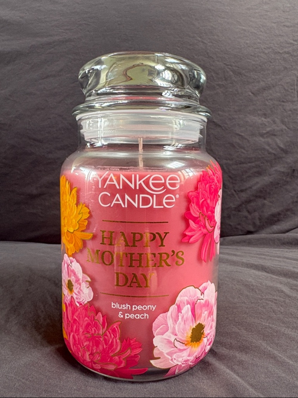 happy mother’s day candle